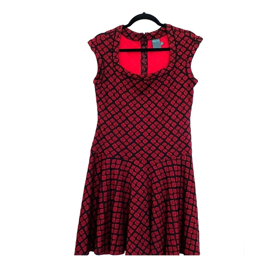 Gabby Skye fit and flare Red dress